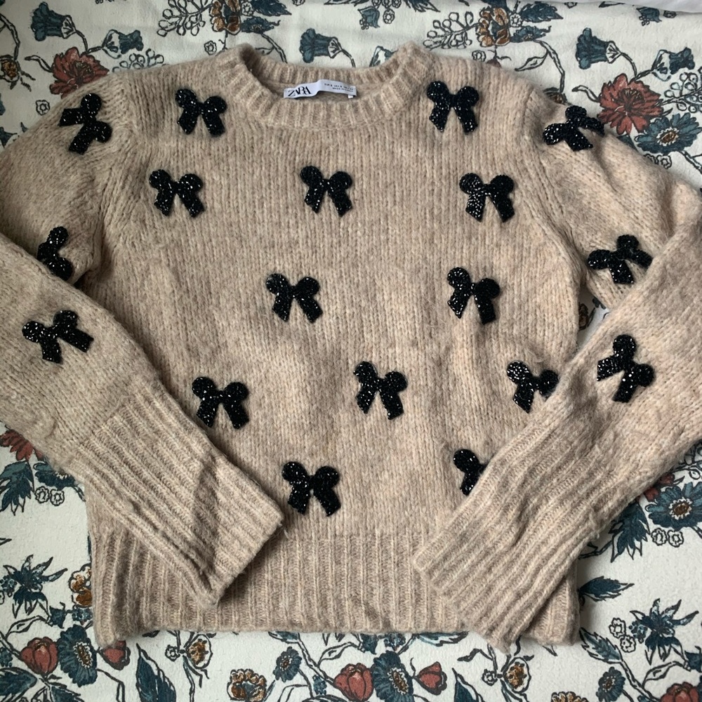 Zara Bow Sweater